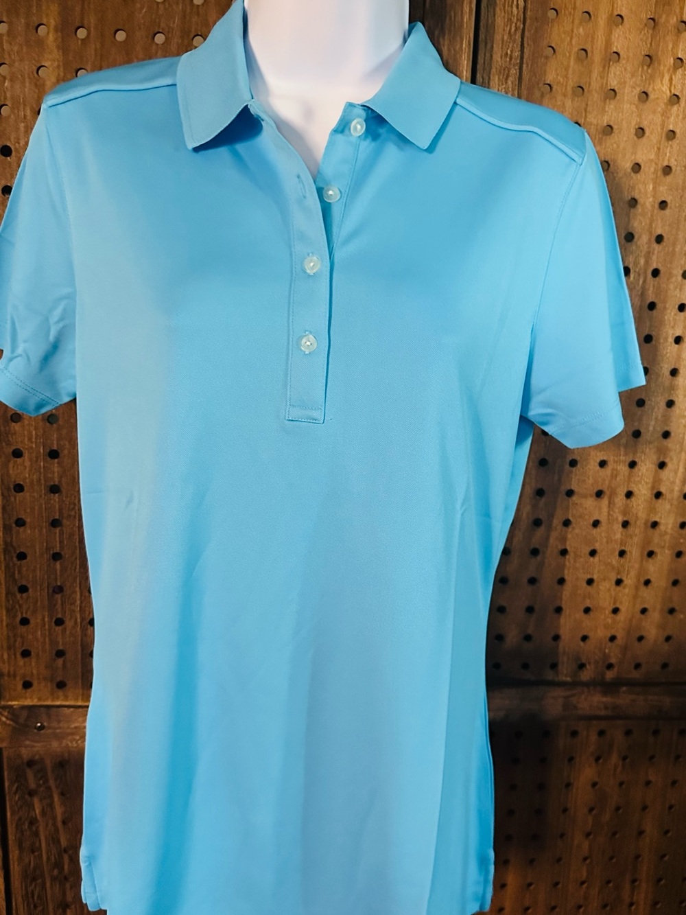 Callaway Women's Sky Blue Golf Polo Size M